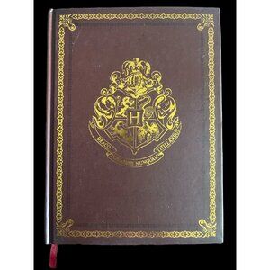 Harry Potter Hogwarts 100 Page Lined Journal With Ribbon‎ Bookmark By Paladone